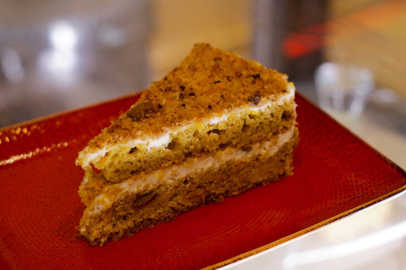 Морковный торт Кафе Фавела Обнинск