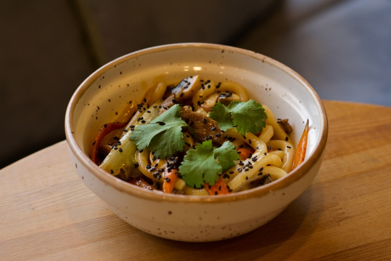 Удон с говядиной Кафе Фавела Обнинск