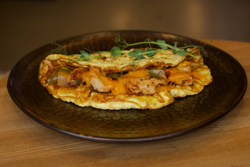 Омлет с курицей Кафе Фавела Обнинск