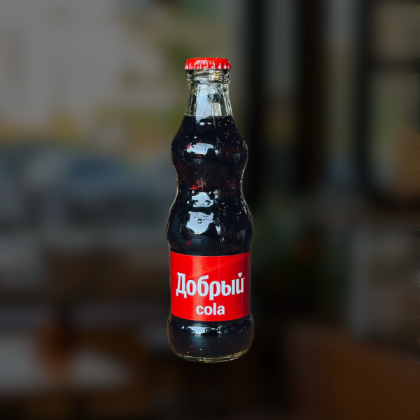 Кола добрый в стекле 0,25 л Кафе Фавела Обнинск
