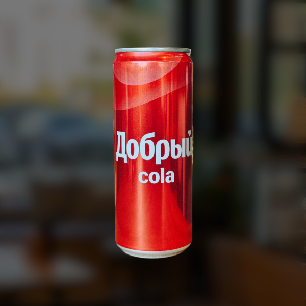 Добрый Cola в банке Кафе Фавела Обнинск